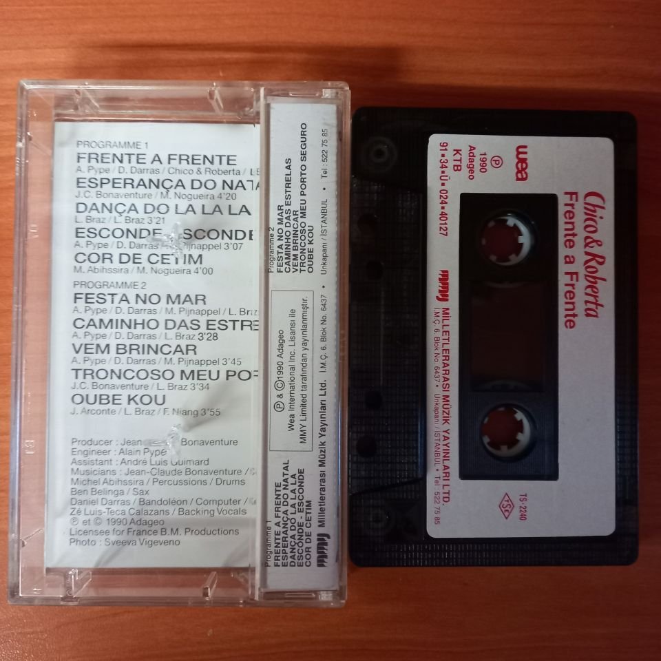 CHICO & ROBERTA - FRENTE A FRENTE (1991) - KASET 2.EL