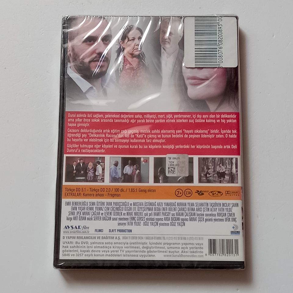 DELİ DUMRUL  - EMİR BENDERLİOĞLU, SEMA ÖZTÜRK - YÖN.: OĞUZ YALÇIN - DVD AMBALAJINDA SIFIR