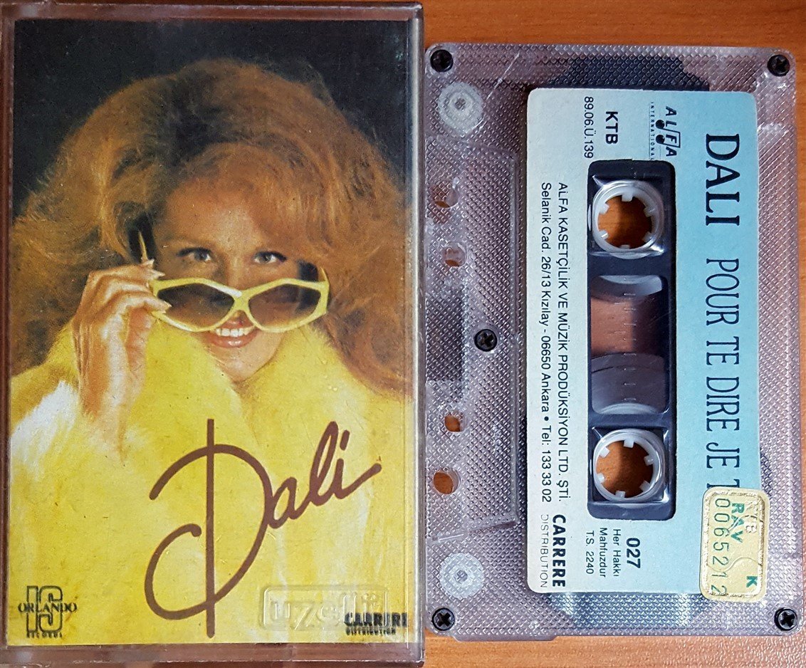 DALI - POUR TE DIRE JE T'AIME (1989) ALFA KASET 2.EL