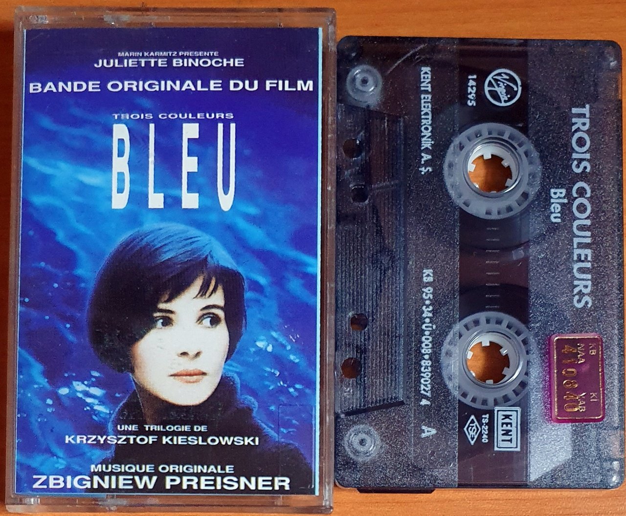 TROIS COULEURS BLUE SOUNDTRACK (1995) - KASET 2.EL