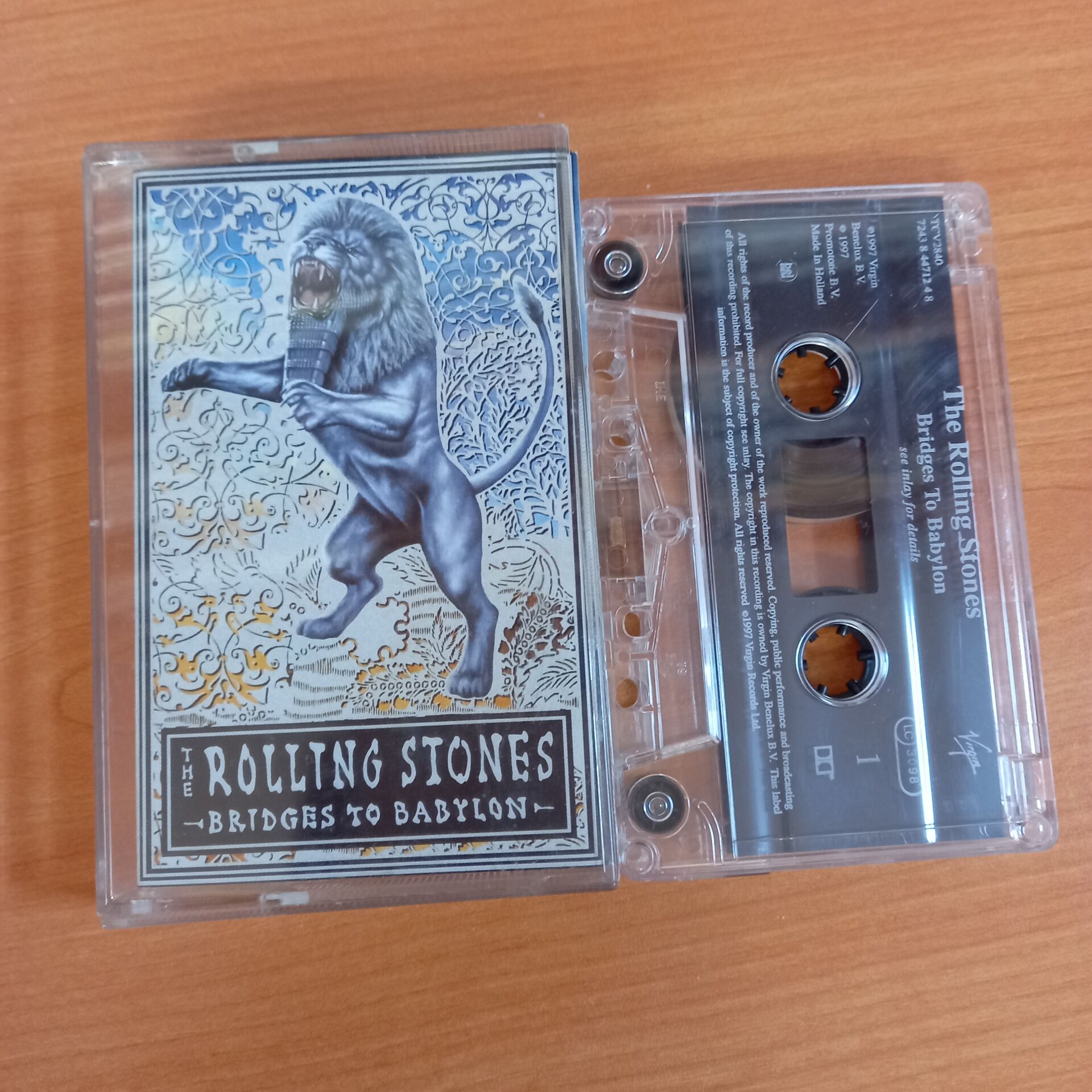 THE ROLLING STONES - BRIDGES TO BABYLON (1997) - KASET MADE IN HOLLAND 2.EL