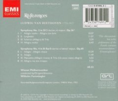 BEETHOVEN - SYMPHONIES NO 1 & 2 WILHELM FURTWANGLER (1953) - CD 2000 EDT.SIFIR