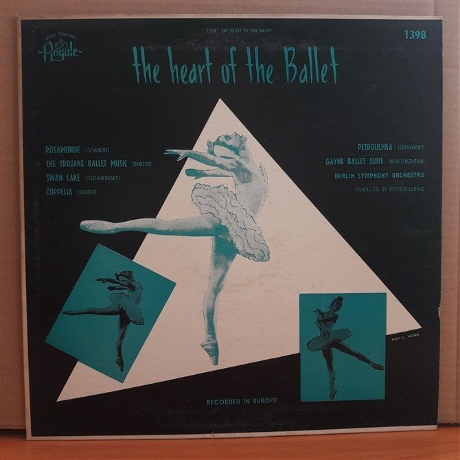 THE HEART OF THE BALLET - BERLIN SYMPHONY ORCHESTRA, LEOPOLD LUDWIG - LP 2.EL PLAK