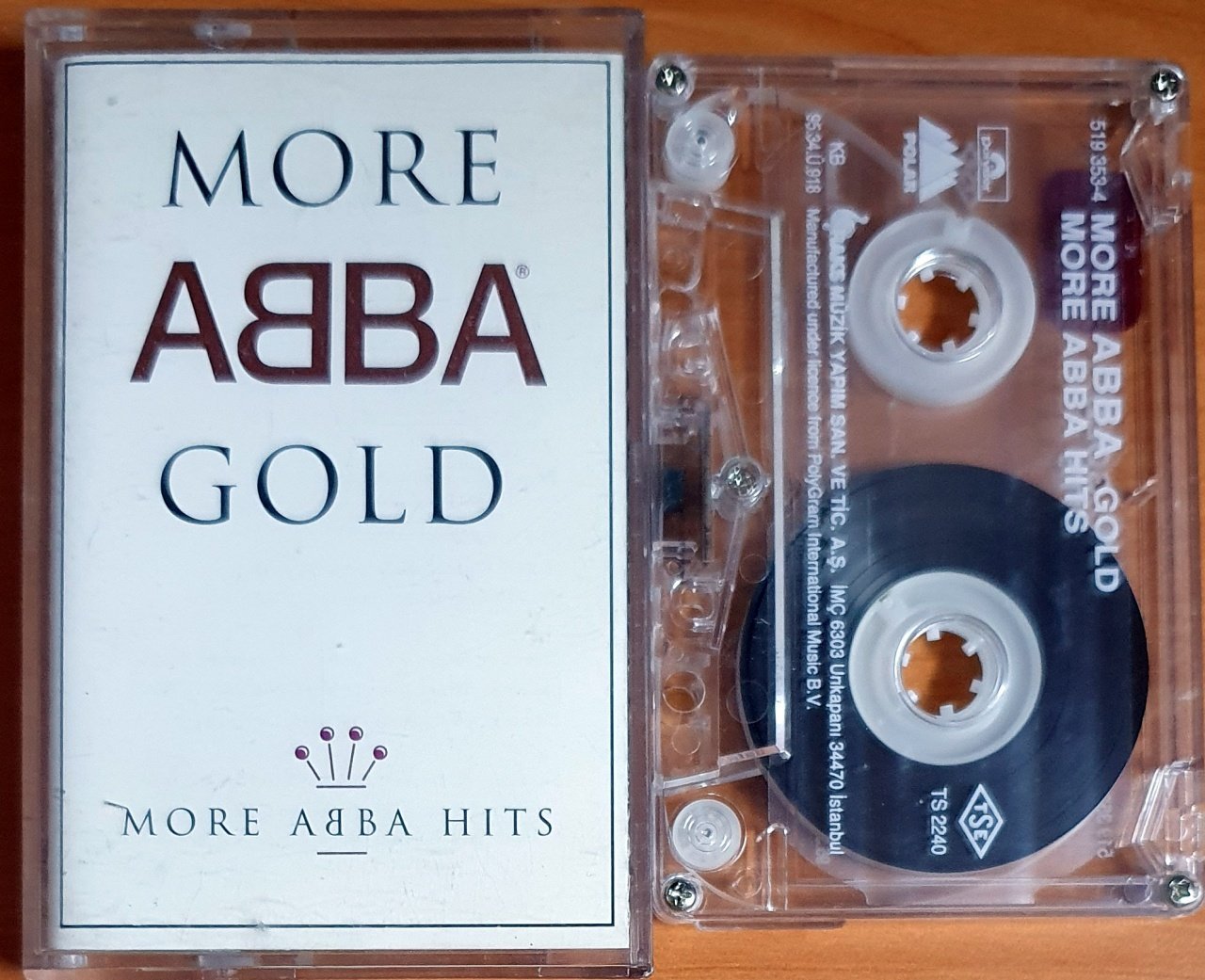 ABBA - MORE ABBA GOLD / MORE ABBA HITS (1995) - KASET 2.EL