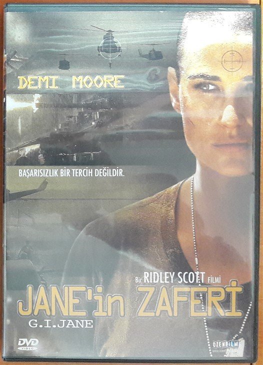JANE'İN ZAFERİ - G.I. JANE - DEMI MOORE - RIDLEY SCOTT - DVD 2.EL