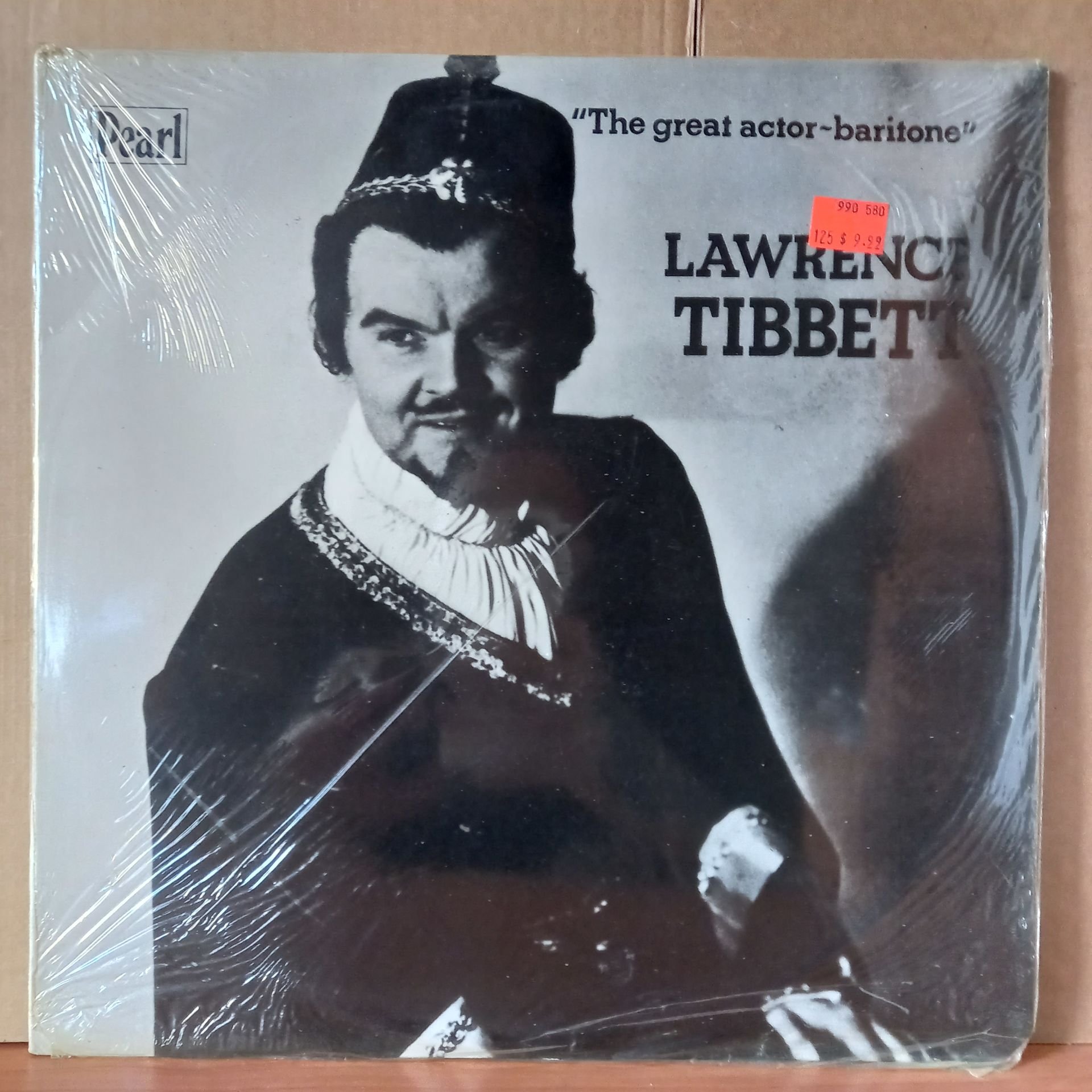 LAWRENCE TIBBETT – THE GREAT ACTOR-BARITONE / INCLUDING HIGHLIGHTS FROM SIMON BOCCANEGRA, OTELLO, LA TOSCA, FALSTAFF WITH RETHBERG, MARTINELLI, WARREN, DE PAOLIS, PINZA - 2LP DÖNEM BASKISI SIFIR PLAK