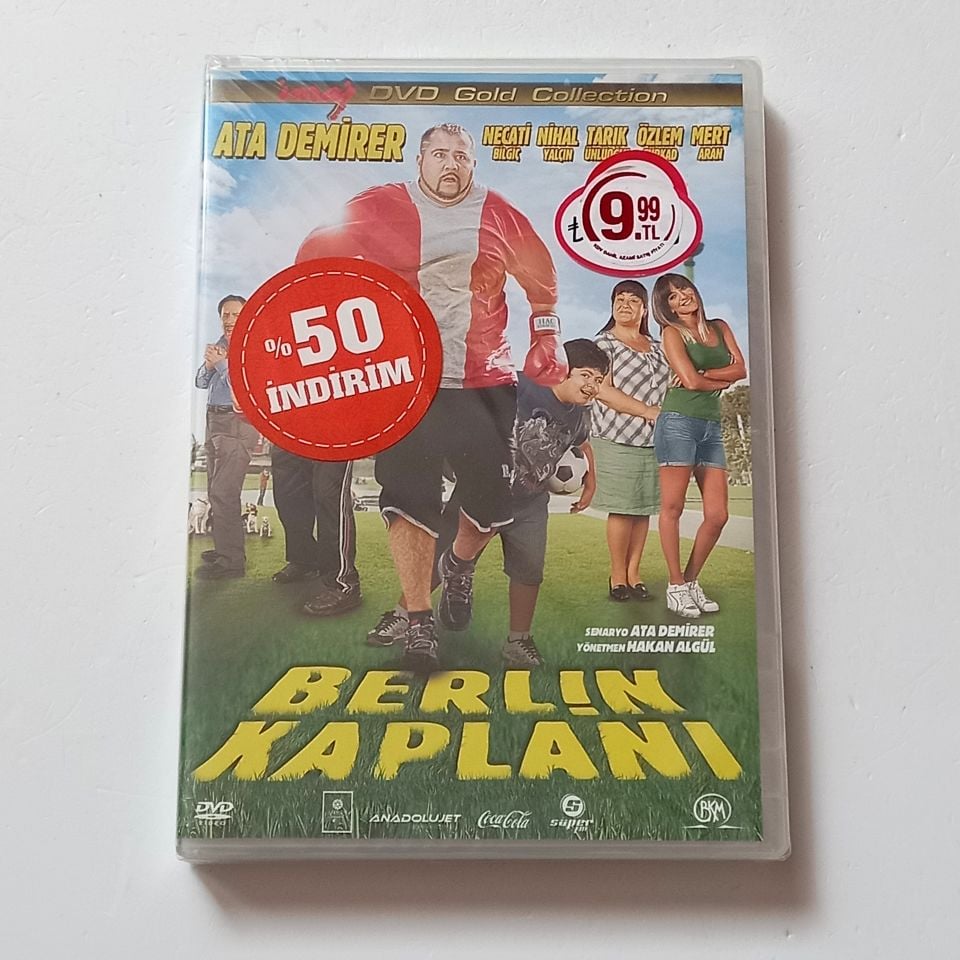 BERLİN KAPLANI - ATA DEMİRER, NECATİ BİLGİÇ - YÖN.: HAKAN ALGÜL - DVD AMBALAJINDA SIFIR