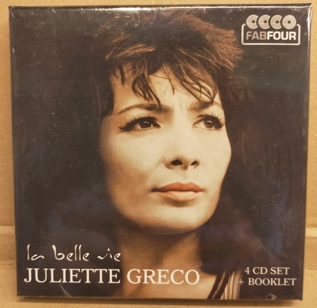 JULIETTE GRÉCO – LA BELLE VIE (2013) 4 x CD BOX SET SIFIR