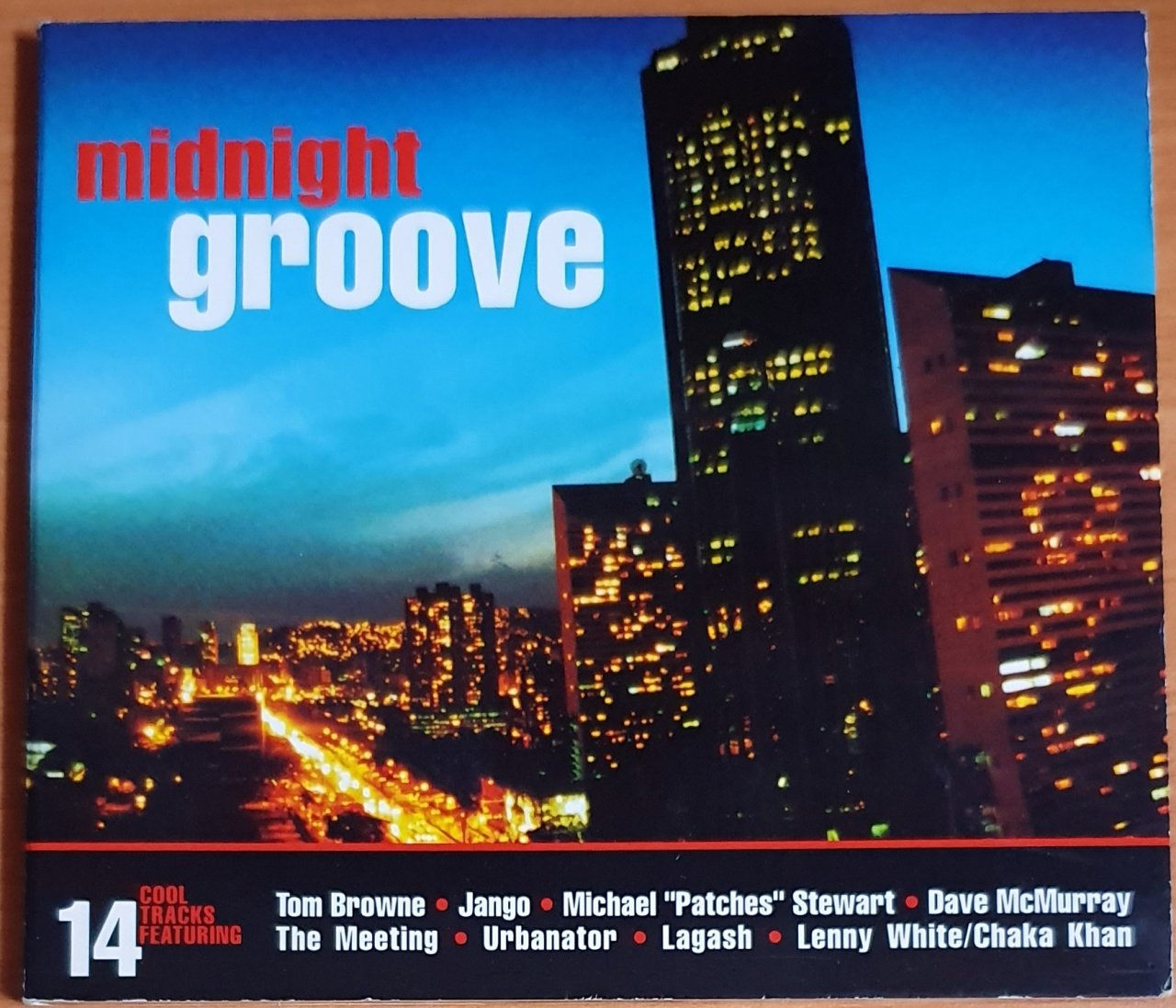 MIDNIGHT GROOVE / TOM BROWNE, JANGO, URBANATOR, LAGASH, LENNY WHITE (1999) - CD EDEL RECORDS 2.EL