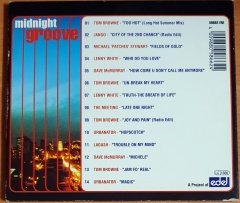 MIDNIGHT GROOVE / TOM BROWNE, JANGO, URBANATOR, LAGASH, LENNY WHITE (1999) - CD EDEL RECORDS 2.EL
