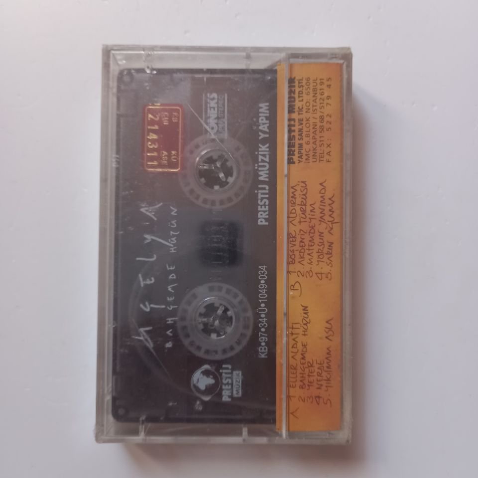 AÇELYA - BAHÇEMDE HÜZÜN (1997) - KASET SIFIR