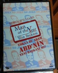 MAN OF THE YEAR - YILIN BAŞKANI - ROBIN WILLIAMS - CHRISTOPHER WALKEN - BARRY LEVINSON - DVD SIFIR