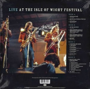 CHICAGO - LIVE AT THE ISLE OF WIGHT FESTIVAL 1970 (2018) - 2LP SIFIR PLAK