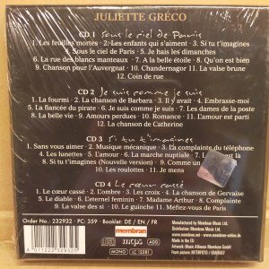 GEORGES BRASSENS – UNE JOLIE FLEUR (2010) 4 x CD BOX SET SIFIR