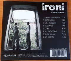 İRONİ - AŞKINDAN SARHOŞUM CD SIFIR