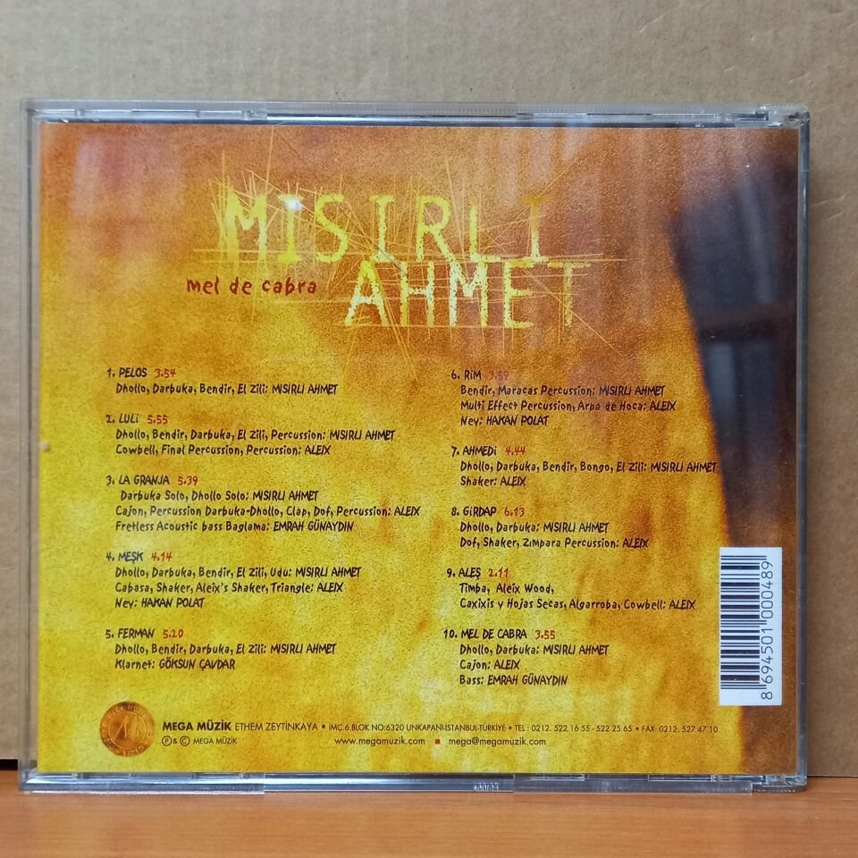 MISIRLI AHMET - MEL DE CABRA - CD 2.EL