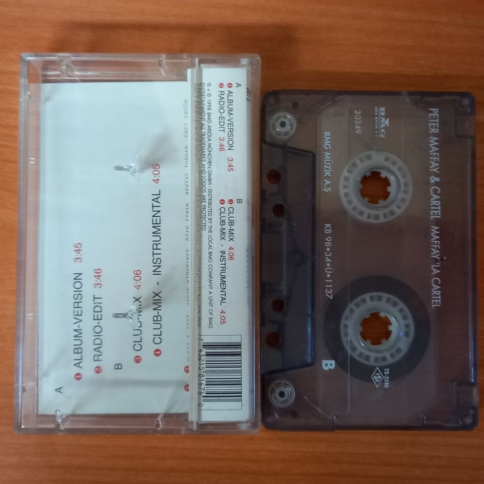 PETER MAFFAY & CARTEL - MAFFAY 'LA CARTEL (1998) - KASET 2.EL