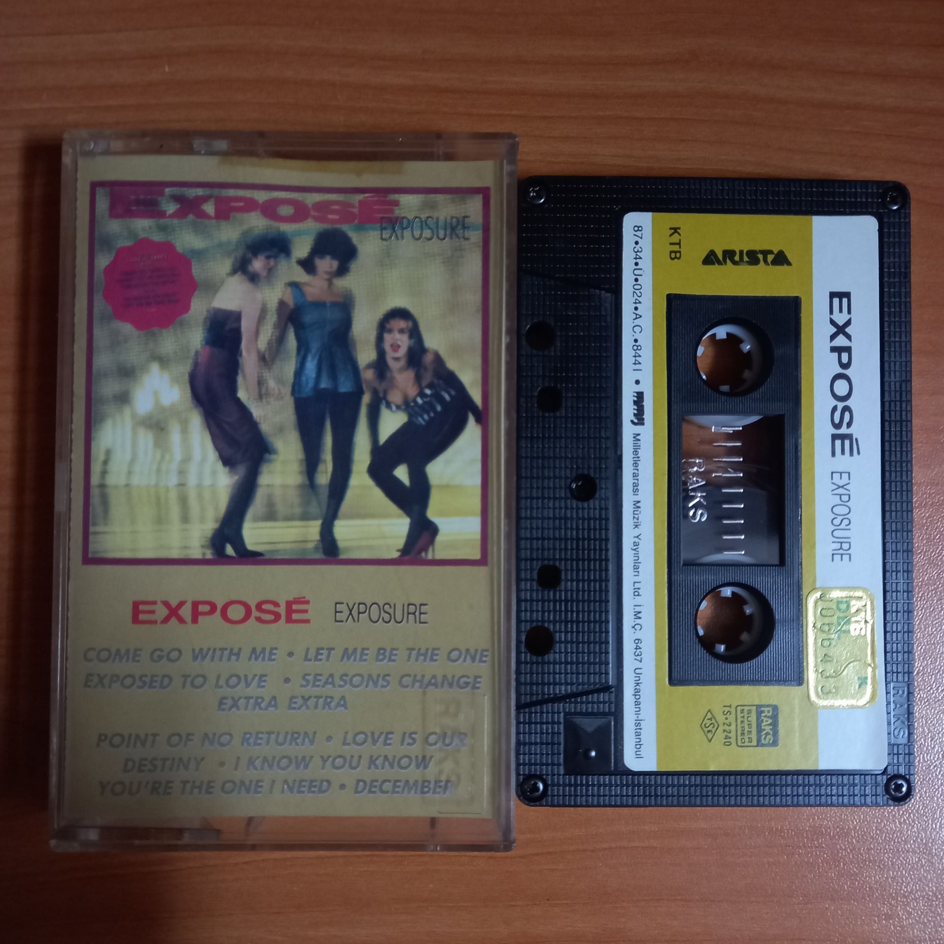 EXPOSE - EXPOSURE (1987) - KASET 2.EL