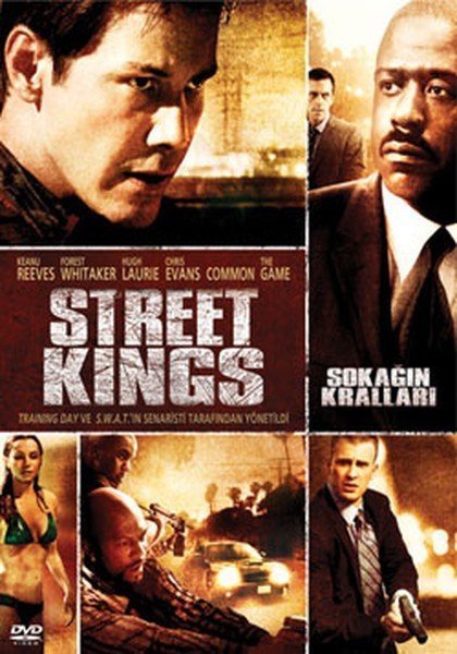 SOKAĞIN KRALLARI - STREET KINGS - KEANU REEVES - FOREST WHITAKER - HUGH LAURIE - DVD 2.EL