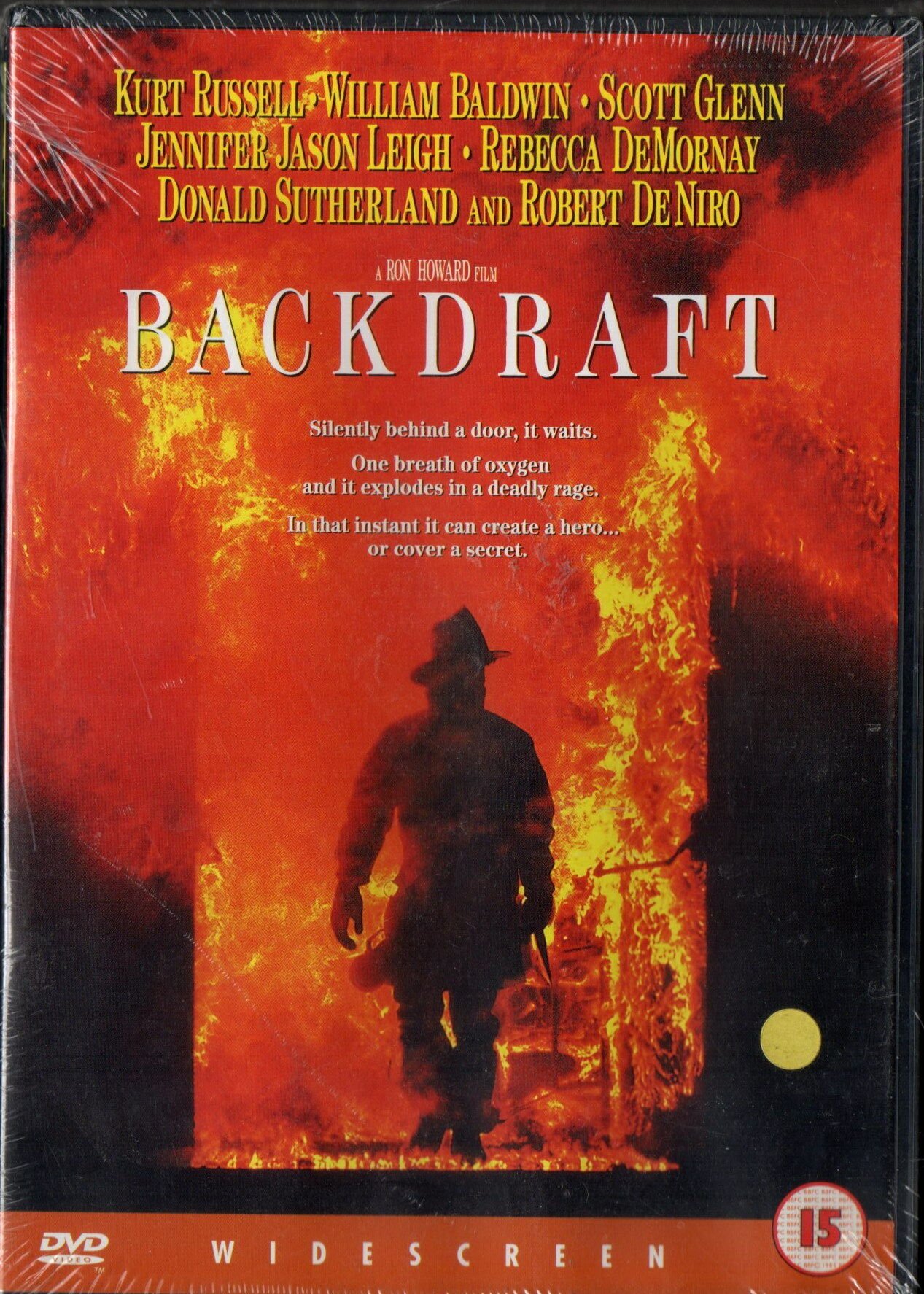 BACKDRAFT - KURT RUSSELL - RON HOWARD - DVD AMBALAJINDA SIFIR - TÜRKÇE ALTYAZI YOKTUR