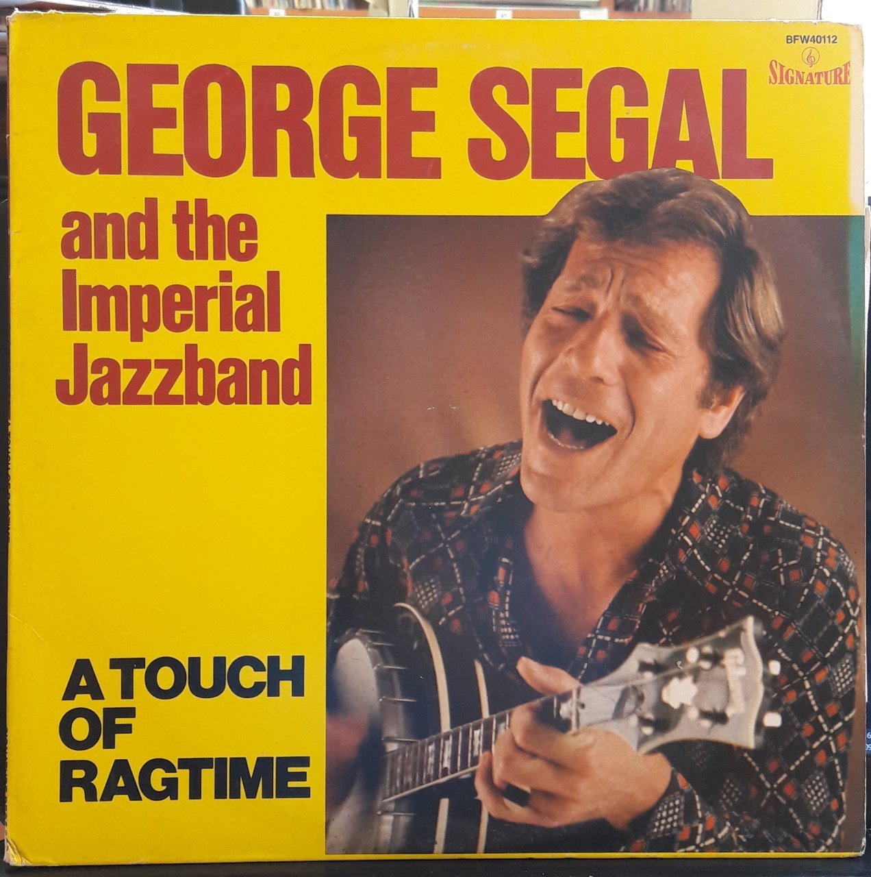 GEORGE SEGAL - A TOUCH OF RAGTIME (1985) - PLAK 2.EL