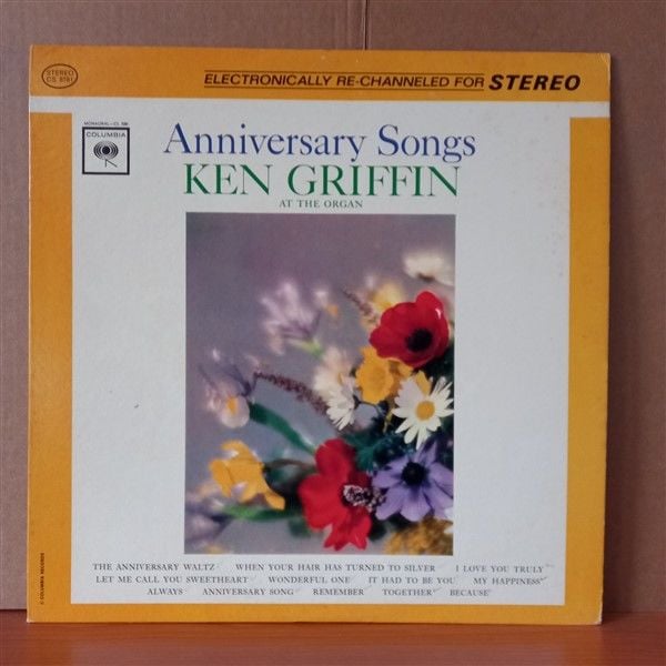 KEN GRIFFIN – ANNIVERSARY SONGS - LP 2.EL PLAK