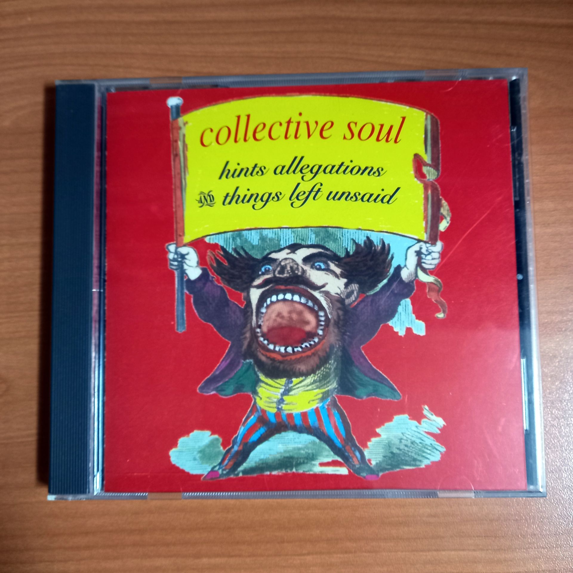 COLLECTIVE SOUL – HINTS ALLEGATIONS AND THINGS LEFT UNSAID (1993) - CD 2.EL