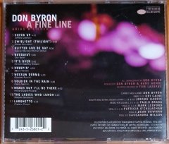 DON BYRON - A FINE LINE (2000) - CD BLUE NOTE RECORDS 2.EL