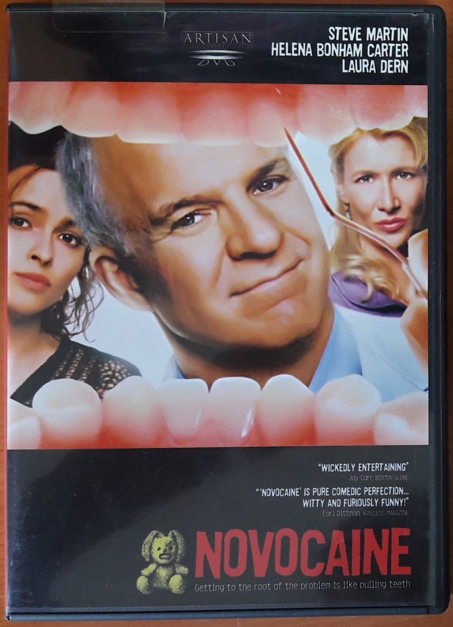 NOVOCAINE - STEVE MARTIN - LAURA DERN - DVD 2.EL TR ALTYAZI YOKTUR
