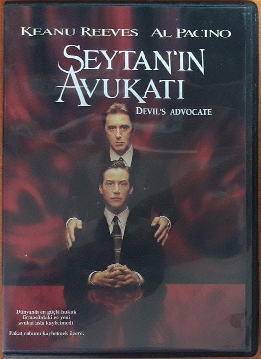 DEVIL'S ADVOCATE - ŞEYTANIN AVUKATI - KEANU REEVES - AL PACINO - CHARLIZE THERON - DVD 2.EL