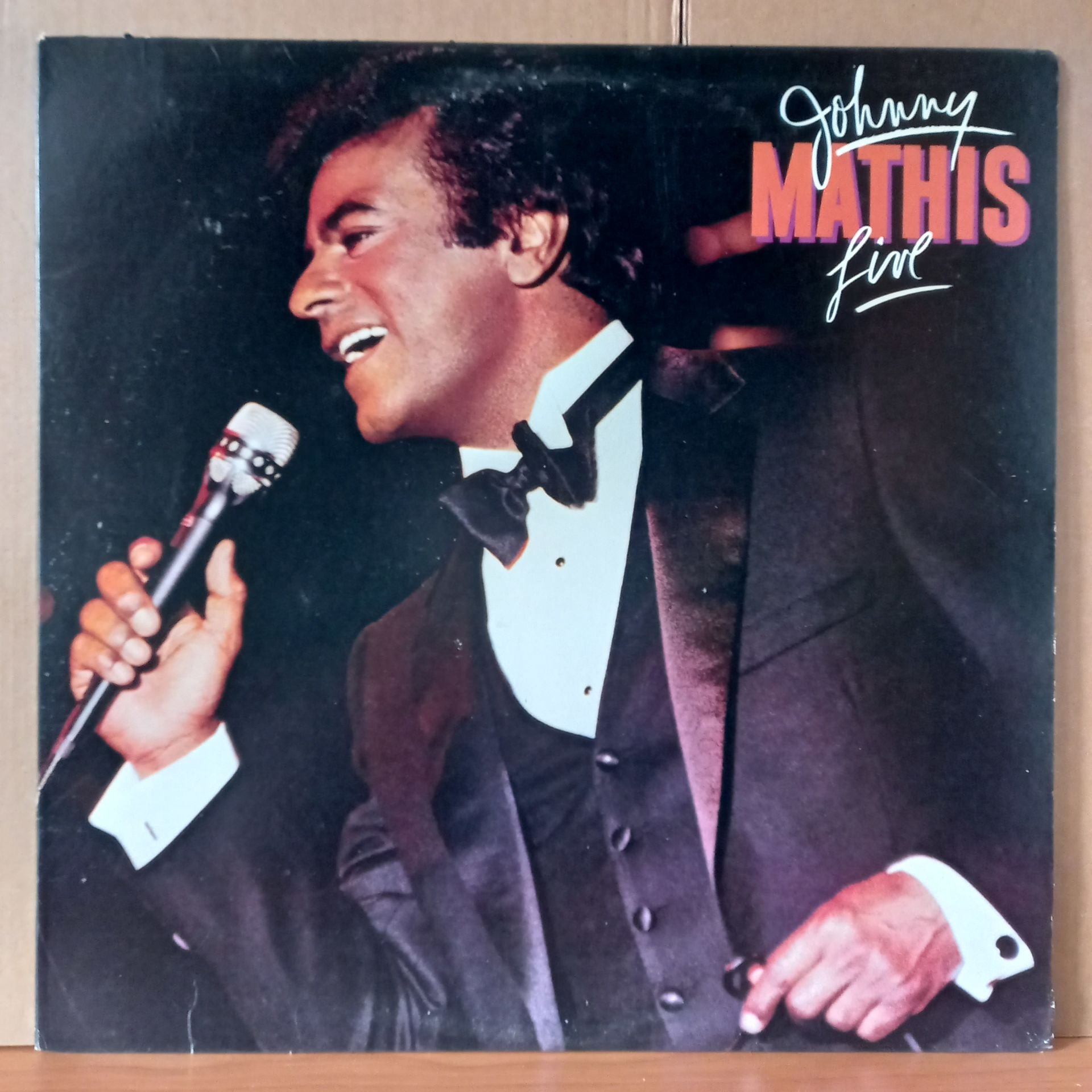 JOHNNY MATHIS – LIVE (1984) - LP 2.EL PLAK