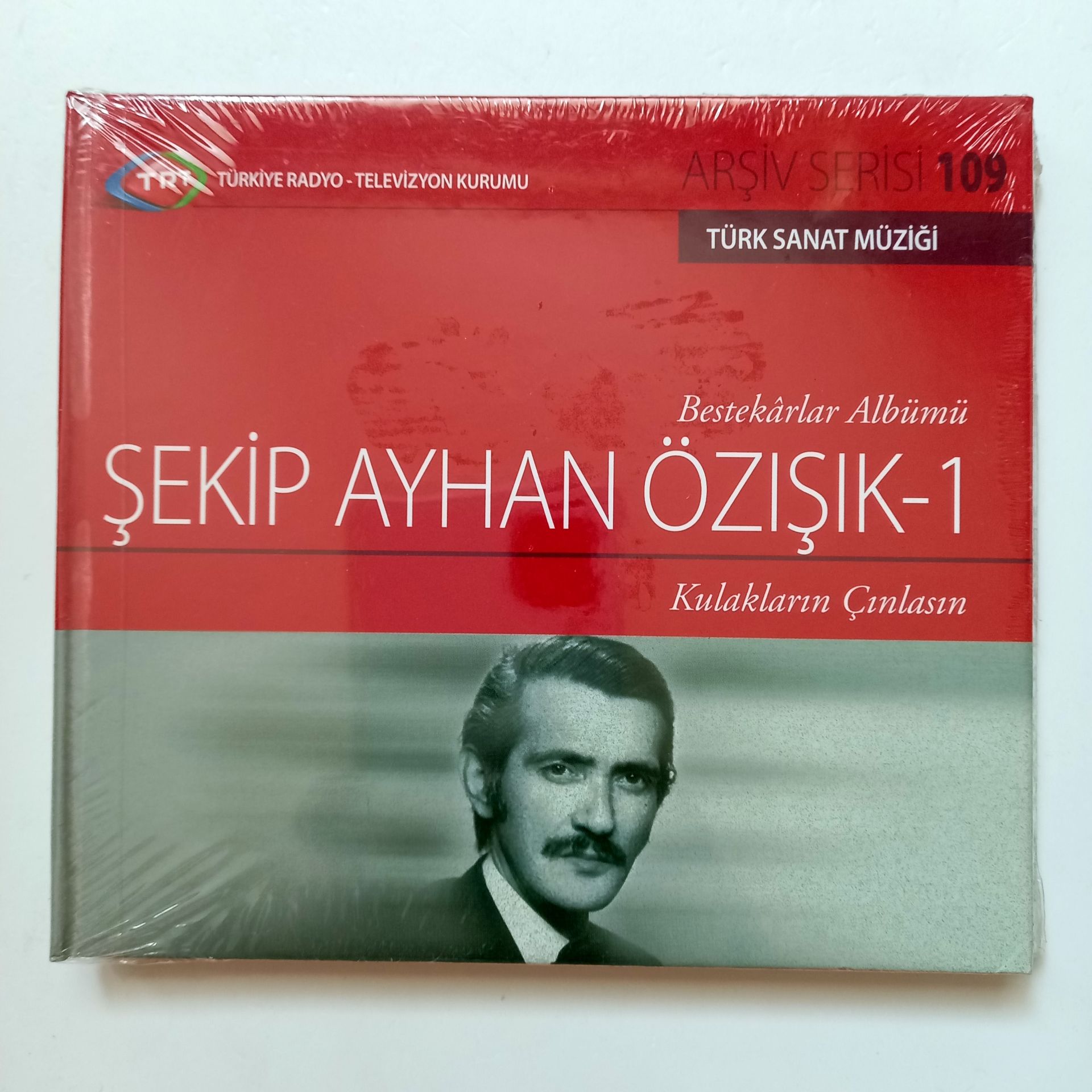 ŞEKİP AYHAN ÖZIŞIK-1 / KULAKLARIN ÇINLASIN / TÜRK SANAT MÜZİĞİ / TRT ARŞİV SERİSİ 109 - CD SIFIR