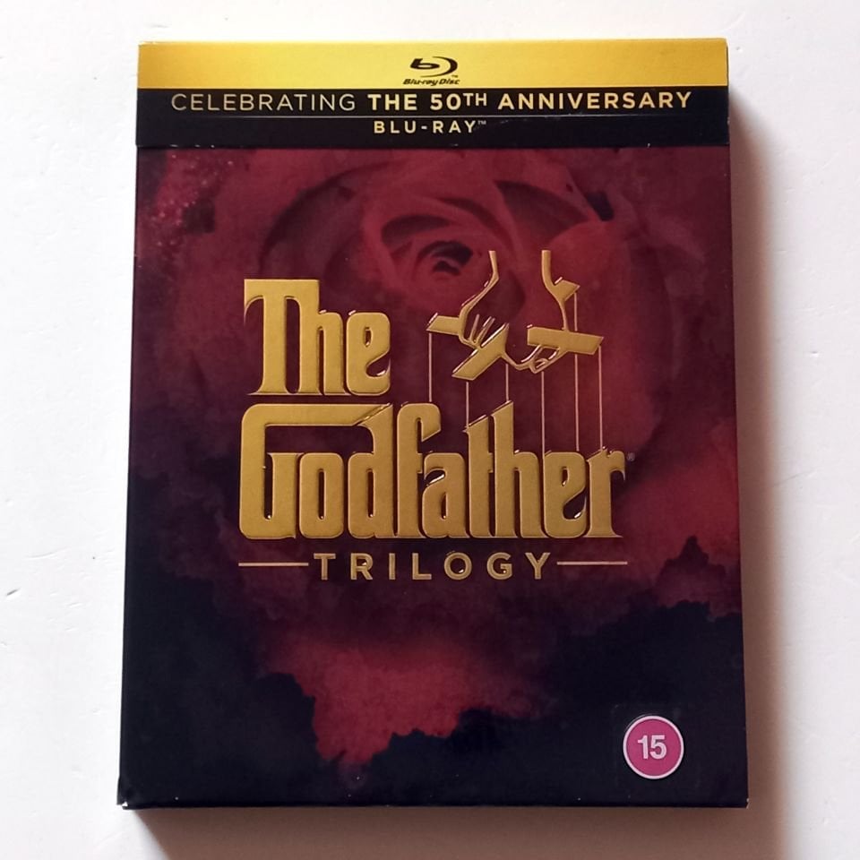 THE GODFATHER TRILOGY  - 4 DİSK BLU-RAY 2.EL SLIPCASE REGION FREE TÜRKÇE ALTYAZI YOKTUR