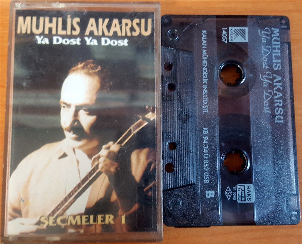 MUHLİS AKARSU - YA DOST YA DOST / KALAN MÜZİK KASET 2.EL