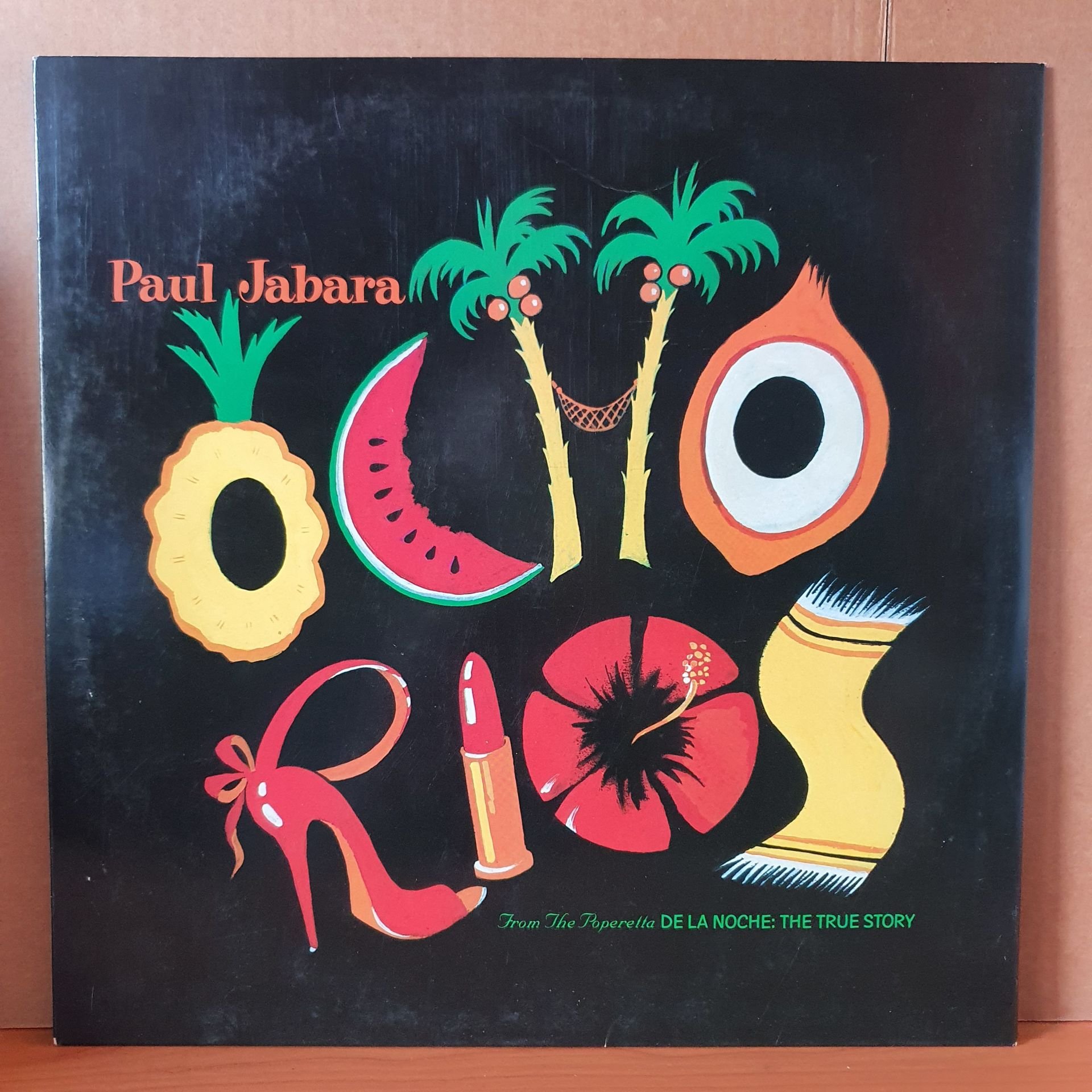 PAUL JABARA - OCHO RIOS (1986) - 12'' 45RPM MAXI SINGLE 2.EL PLAK
