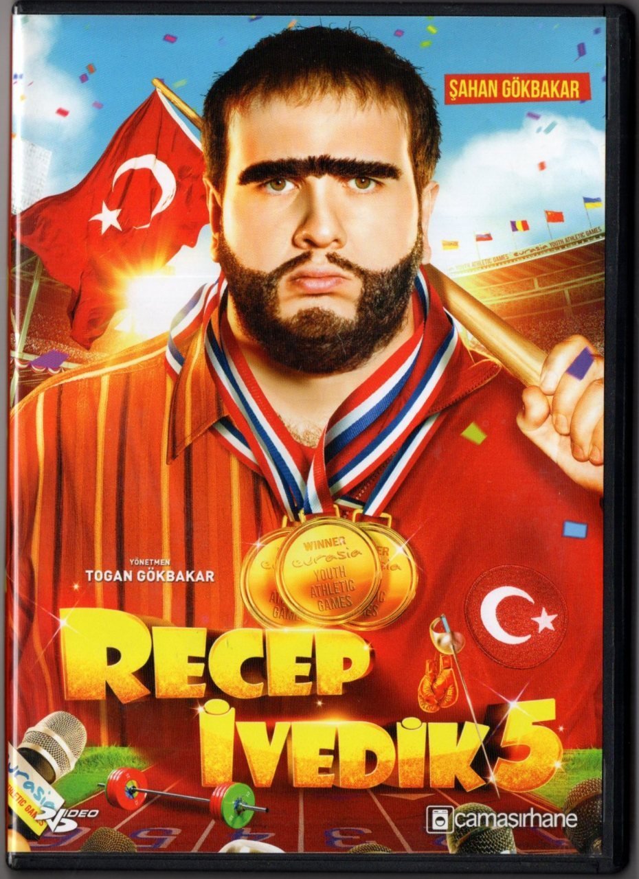 RECEP İVEDİK 5 - ŞAHAN GÖKBAKAR - ORKAN VARAN - TOGAN GÖKBAKAR - DVD 2.EL