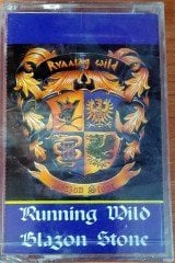 RUNNING WILD - BLAZON STONE (1992) KENT CASSETTE MADE IN TURKEY ''NEW''