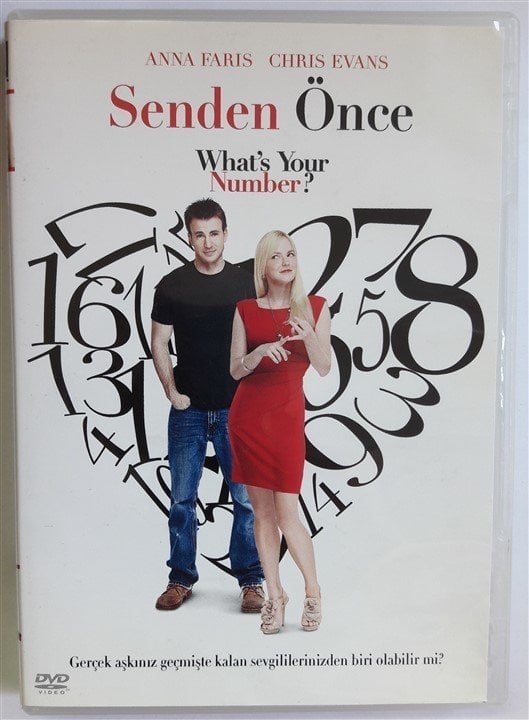 SENDEN ÖNCE - WHAT'S YOUR NUMBER? - ANNA FARIS - CHRIS EVANS - DVD 2.EL