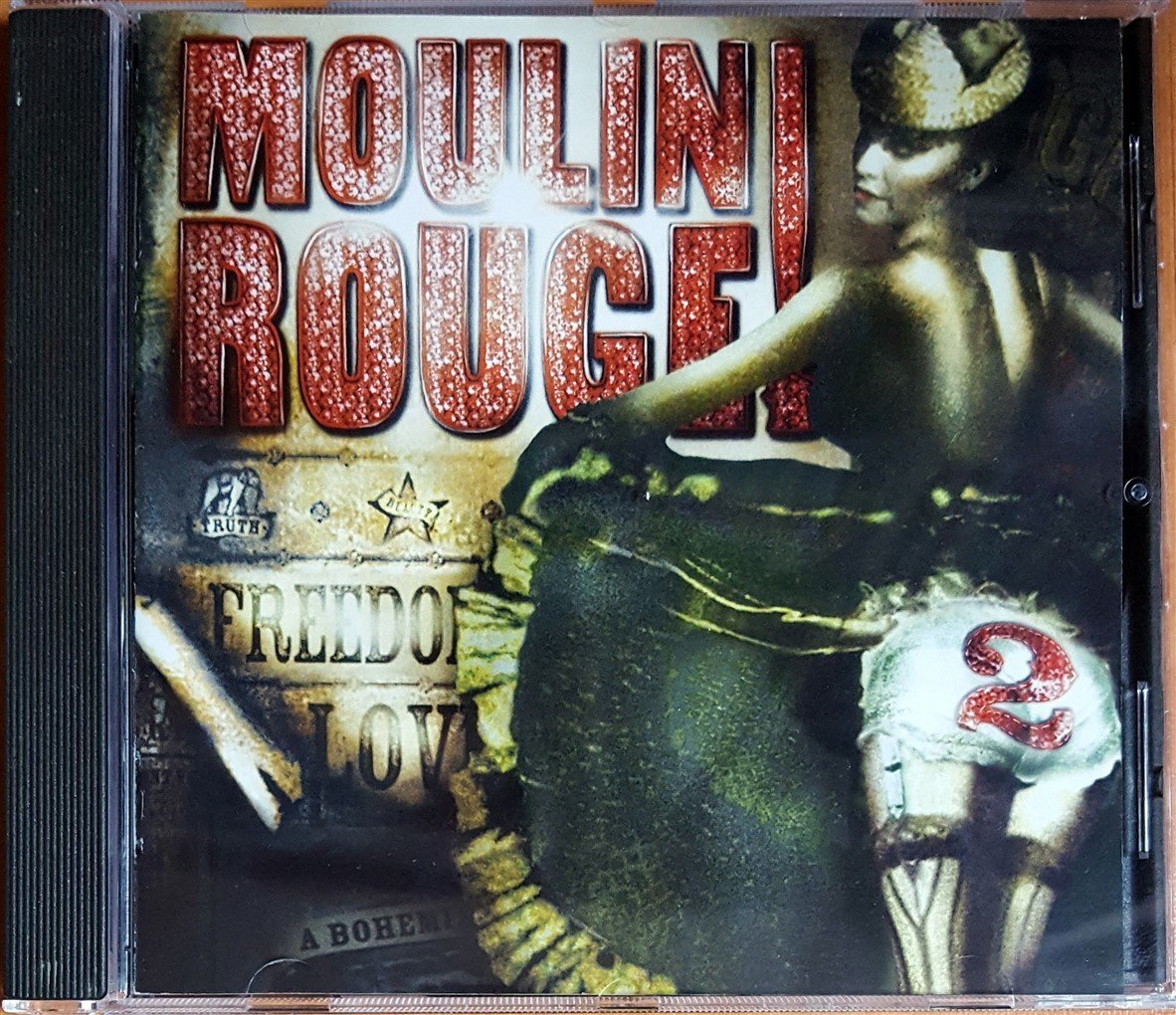 MOULIN ROUGE 2 SOUNDTRACK / NICOLE KIDMAN, AMIEL, EWAN MCGREGOR, ANTHONY WEIGH (2002) MADE IN TURKEY CD 2.EL