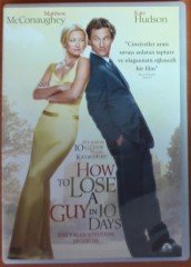 BİR ERKEK 10 GÜNDE NASIL KAYBEDİLİR - HOW TO LOSE A GUY IN 10 DAYS - MATTHEW McCONAUGHEY - KATE HUDSON - DVD 2.EL