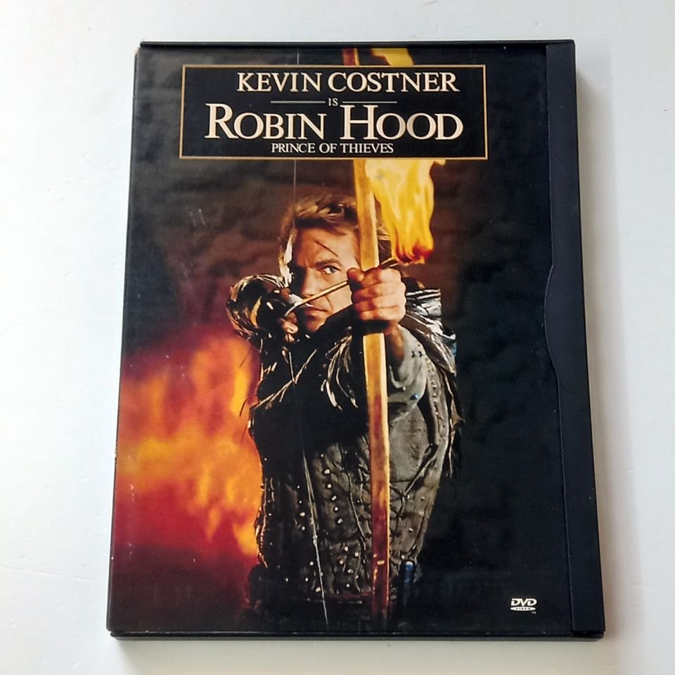 ROBIN HOOD PRINCE OF THIEVES (1991) - KEVIN COSTNER - MORGAN FREEMAN - SNAPCASE DVD 2.EL