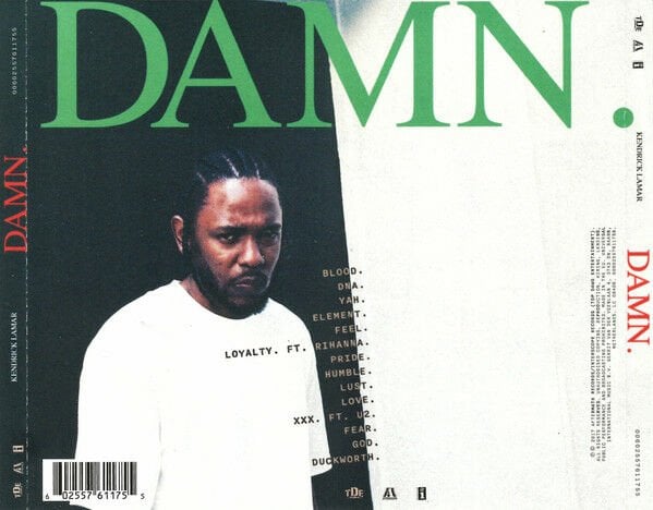 KENDRICK LAMAR – DAMN (2017) - CD SIFIR