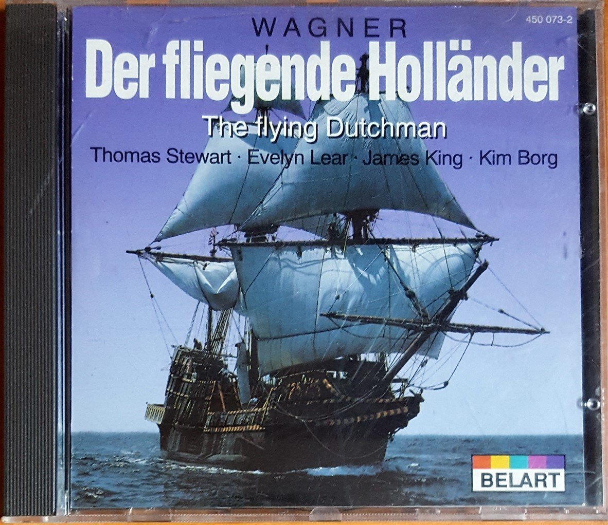 WAGNER - DER FLIEGENDE HOLLANDER / THE FLYING DUTCHMAN / THOMAS STEWART, EVELYN LEAR, JAMES KING, KIM BORG / BELART CD 2.EL