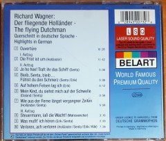 WAGNER - DER FLIEGENDE HOLLANDER / THE FLYING DUTCHMAN / THOMAS STEWART, EVELYN LEAR, JAMES KING, KIM BORG / BELART CD 2.EL