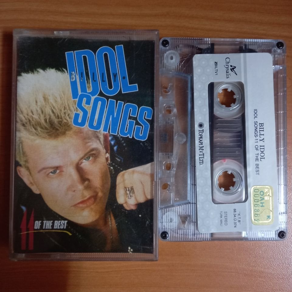 BILLY IDOL - IDOL SONGS / 11 OF THE BEST (1988) - KASET 2.EL
