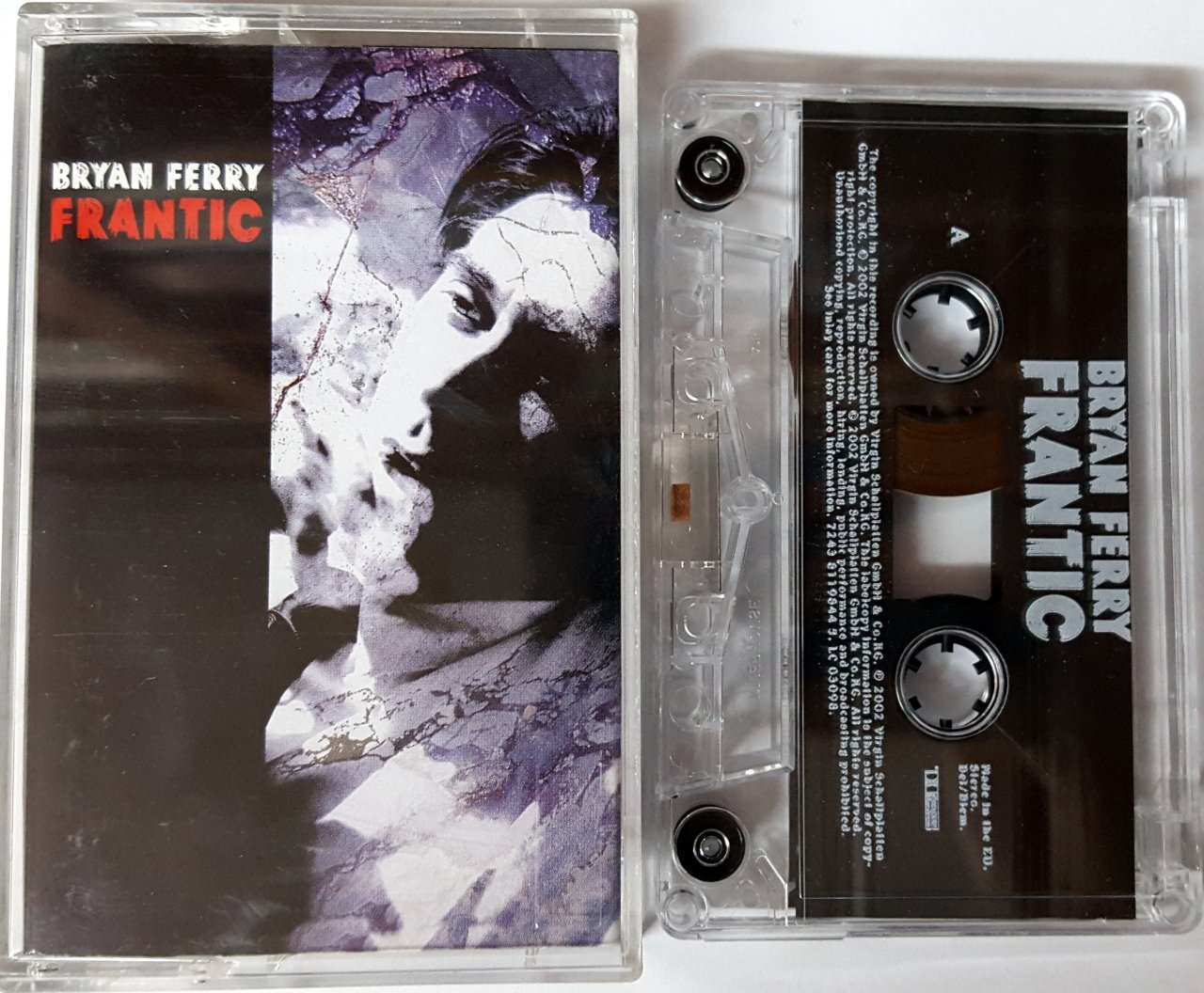 BRYAN FERRY - FRANTIC (2002) CASSETTE MADE IN EU ''USED''