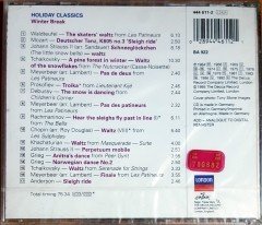 HOLIDAY CLASSICS / WINTER BREAK / GRIEG, CHOPIN, MOZART, DEBUSSY, PROKOFIEV (1995) LONDON CD SIFIR