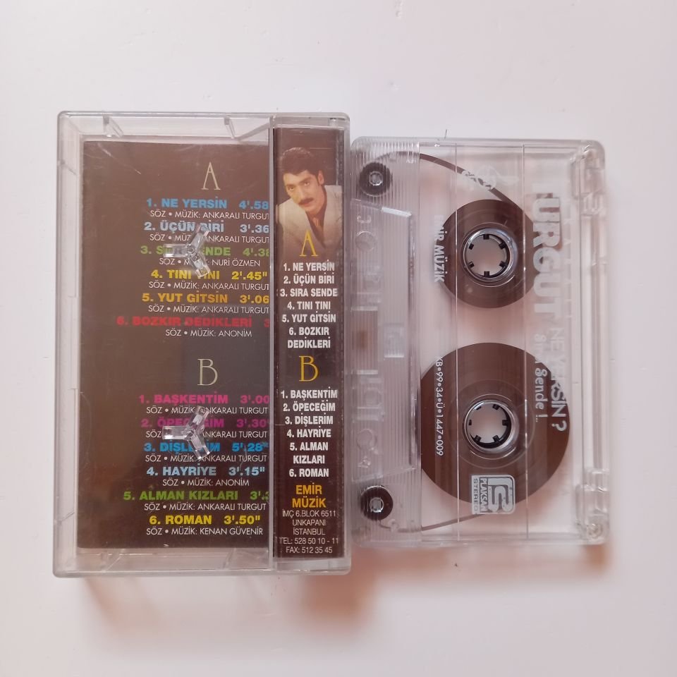 ANKARALI TURGUT - NE YERSİN? / SIRA SENDE! (1999) - KASET 2.EL