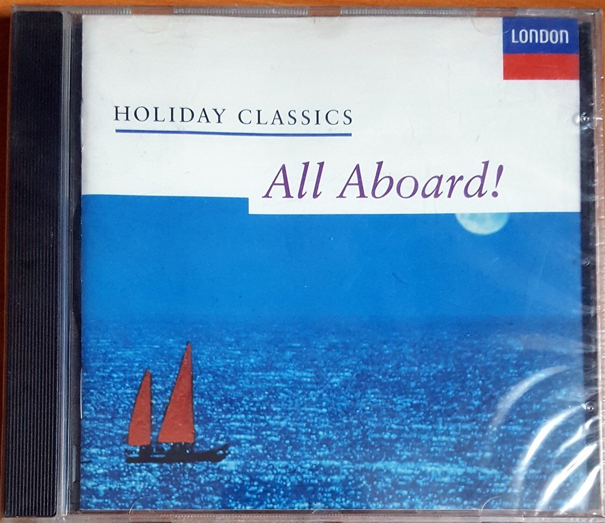 HOLIDAY CLASSICS / ALL ABOARD! / HANDEL, OFFENBACH, SMETANA, ELGAR, DEBUSSY, RAVEL (1995) LONDON CD SIFIR