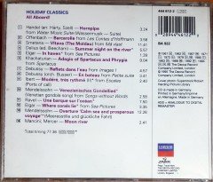 HOLIDAY CLASSICS / ALL ABOARD! / HANDEL, OFFENBACH, SMETANA, ELGAR, DEBUSSY, RAVEL (1995) LONDON CD SIFIR
